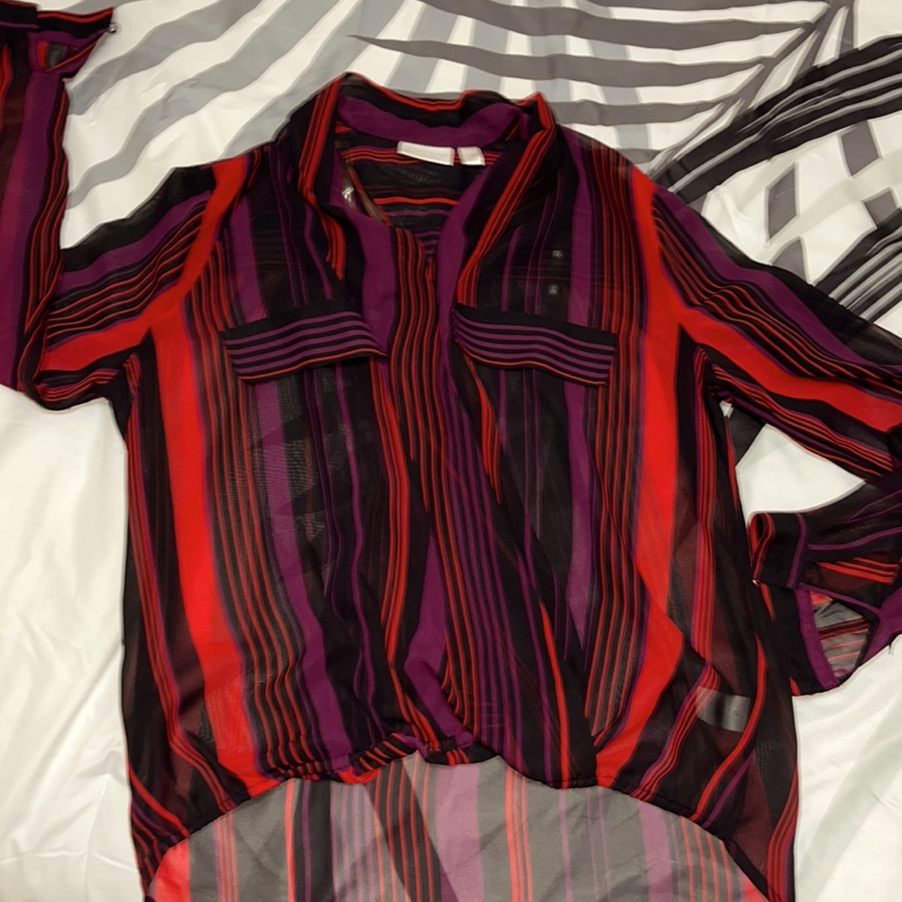 Long sleeve blouse